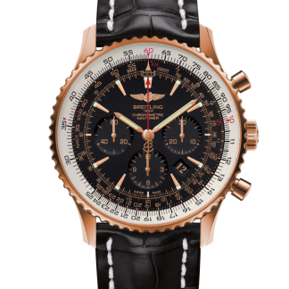 cheap replica Breitling Navitimer 01 46mm Red gold Limited Black/gold