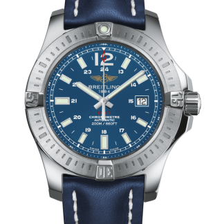 cheapest price Breitling Colt Automatic Steel Mariner Blue