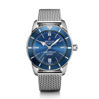 fake watches Breitling Superocean Héritage II B20 Automatic 42 Steel Gun Blue